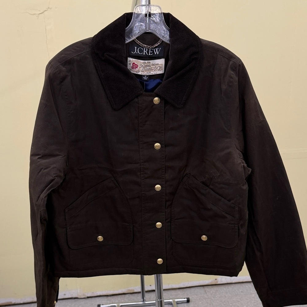 J. Crew Women's Dark Brown Utility Jacket
